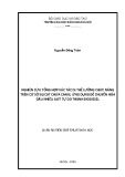 Luận án Tiến sĩ Kỹ thuật hóa học: Nghiên cứu tổng hợp xúc tác dị thể lưỡng chức năng trên cơ sở silicat chứa canxi, ứng dụng để chuyển hóa dầu nhiều axit tự do thành biodiesel