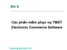 Bài giảng Thương mại điện tử (E-Commerce): Bài 6 - Th.S Trương Việt Phương