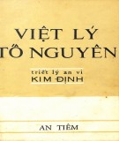 Tìm hiểu về Việt lý tố nguyên: Phần 2