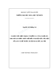 Luận văn Thạc sĩ Khoa học: Nghiên cứu hiện trạng ô nhiễm và công nghệ lên men mêtan nước thải chế biến tinh bột sắn của một số làng nghề thuộc huyện Hoài Đức, Hà Nội