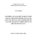 Luận văn Thạc sĩ Khoa học: Ảnh hưởng của sóng điện từ mạnh lên hấp thụ sóng điện từ yếu bởi điện tử giam cầm trong siêu mạng pha tạp có kể đến hiệu ứng giam cầm của phonon (trường hợp tán xạ điện tử-phonon quang