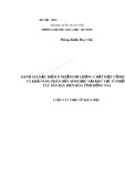 Luận văn Thạc sĩ Khoa học: Đánh giá đặc điểm ô nhiễm dư lượng chất diệt cỏ/đioxin và khả năng phân hủy sinh học tại khu vực ô nhiễm Tây sân bay Biên Hòa tỉnh Đồng Nai