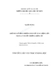 Tóm tắt Luận văn Thạc sĩ Khoa học: Khử phân kỳ bằng phương pháp cắt xung lượng lớn trong lý thuyết trường lượng tử