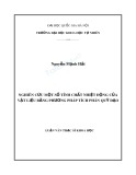 Luận văn Thạc sĩ Khoa học: Nghiên cứu một số tính chất nhiệt động của vật liệu bằng phương pháp tích phân quỹ đạo