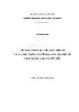 Luận văn Thạc sĩ Khoa học: Cấu trúc hình học, cấu trúc điện tử và các đặc trưng chuyển pha spin của một số phân tử kim loại chuyển tiếp