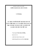 Luận văn Thạc sĩ Khoa học: Xây dựng cơ sở dữ liệu sinh học phân tử trong nhận dạng các loài động vật hoang dã phục vụ thực thi pháp luật và nghiên cứu đa dạng sinh học tại Việt Nam