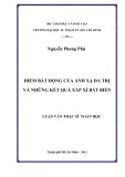 Luận văn Thạc sĩ Toán học: Điểm bất động của ánh xạ đa trị và những kết quả xấp xỉ bất biến