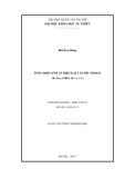 Luận văn Thạc sĩ Khoa học: Tổng hợp gốm áp điện kali natri niobat (KxNa1-x)NbO3 (0 < x < 1)