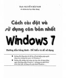  cách cài đặt và sử dụng căn bản nhất windows 7: phần 1