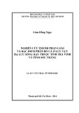 Luận văn Thạc sĩ Sinh học: Nghiên cứu thành phần loài và đặc điểm phân bố cá ở lưu vực hạ lưu sông Hậu thuộc tỉnh Trà Vinh và tỉnh Sóc Trăng