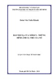 Luận văn Thạc sĩ Toán học: Bao nội xạ của môđun - Những hình ảnh cụ thể của nó