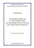 Luận văn Thạc sĩ Lịch sử: So sánh chế độ thuộc địa của Anh và Pháp ở châu Á qua trường hợp Ấn Độ và Việt Nam (giữa thế kỷ XIX giữa thế kỷ XX)