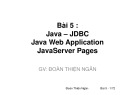 Bài giảng Phát triển ứng dụng nguồn mở: Bài 5 - Đoàn Thiện Ngân