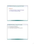 Bài giảng Tín hiệu và hệ thống: Chương 6 (Lecture 11) - Trần Quang Việt