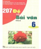  207 đề và bài văn 6 (tái bản lần thứ nhất): phần 1