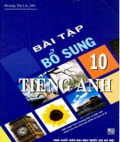  bài tập bổ sung tiếng anh 10: phần 1