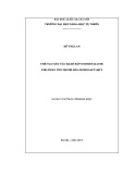 Luận văn Thạc sĩ Khoa học: Chế tạo xúc tác bazơ rắn hydrotalcite cho phản ứng isome hóa monosaccarit