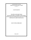 Luận văn Thạc sĩ Khoa học: Ảnh hưởng của sóng điện từ mạnh lên hấp thụ sóng điện từ yếu bởi điện tử giam cầm trong siêu mạng hợp phần có kể đến hiệu ứng giam cầm của phonon (trường hợp tán xạ điện tử - phonon quang)