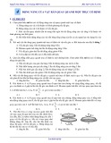 Dưới đây là Bài tập Vật lí 12 - Nâng cao: Bài 4 - Động năng của vật rắn quay quanh một trục cố định
