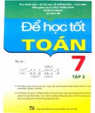  Để học tốt toán 7 (tập 2): phần 2 - nxb Đại học quốc gia hà nội