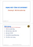 Bài giảng Mạng máy tính và internet: Chương 2 - ThS. Trần Quang Hải Bằng