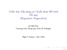 Bài giảng Các phương pháp phân tích định lượng: Chiến lược xây dựng và chuẩn đoán mô hình hồi quy (Regression Diagnostics)