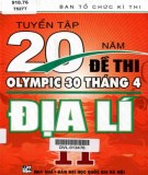  tuyển tập 20 năm đề thi olympic 30 tháng 4 Địa lý 11: phần 1