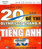  tuyển tập 20 năm đề thi olympic 30 tháng 4 tiếng anh 10: phần 2