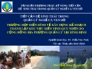 Bài thuyết trình Tiếp cận hệ sinh thái trong quản lý nghề cá ven bờ