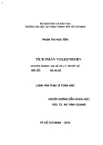 Luận văn Thạc sĩ Toán học: Tích phân Volkenborn