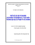 Luận văn tốt nghiệp: Thiết kế các bài thí nghiệm cho phòng thí nghiệm Vật lý hạt nhân Trường Đại học Sư phạm TP. Hồ Chí Minh