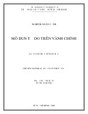 Luận văn Thạc sĩ Toán học: Môđun tự do trên vành chính