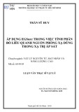Luận văn Thạc sĩ Vật lý: Áp dụng EGSnrc trong việc tính phân bố liều quanh nguồn phóng xạ dùng trong xạ trị áp sát