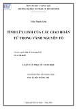 Luận văn Thạc sĩ Toán học: Tính lũy linh của các giao hoán tử trong vành nguyên tố