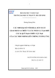 Luận văn Thạc sĩ Toán học: Các MD5 đại số với ideal dẫn xuất giao hoán 4 chiều và các phân lá tạo bởi các K quỹ đạo chiều cực đại của các MD5 nhóm liên thông tương ứng