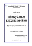 Luận văn Thạc sĩ Giáo dục học: Nghiên cứu một đồ án Didactic dạy học khái niệm hàm số tuần hoàn