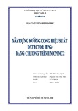 Luận văn tốt nghiệp Vật lý: Xây dựng đường cong hiệu suất Detector HPGe bằng chương trình MNCP4C2