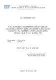 Luận văn Thạc sĩ Sinh học: Ứng dụng phương pháp PCR (Polymerase Chain Reaction) và phương pháp nuôi cấy để khảo sát sự nhiễm vi sinh vật gây bệnh trong thực phẩm đường phố