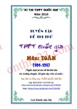 Tuyển tập đề thi thử THPT Quốc gia môn Toán (101-125)