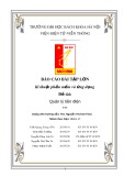 Báo cáo bài tập lớn Kĩ thuật phần mềm và ứng dụng: Quản lý tiền điện