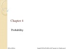 Lecture Business statistics in practice (7/e): Chapter 4 - Bowerman, O'Connell, Murphree