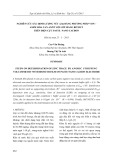 Nghiên cứu xác định lượng vết (Zn) bằng phương pháp von – ampe hòa tan anôt với lớp màng bitmut trên điện cực paste nano cacbon