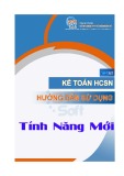 Tính năng mới - Hướng dẫn sử dụng phần mềm - DSOFTHCSN