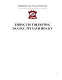 Thông tin thị trường da giầy, túi xách Hoa Kỳ