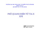 Bài thuyết trình Phổ quang điện tử tia X XPS
