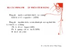 Bài thuyết trình Các phương pháp phân tích màng
