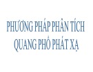 Bài giảng Phương pháp phân tích quang phổ phát xạ