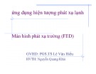 Bài thuyết trình Ứng dụng hiện tượng phát xạ lạnh - Màn hình phát xạ trường (FED)