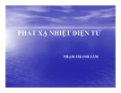 Bài giảng Phát xạ nhiệt điện tử