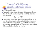 Bài giảng Chương 5: Các hiệu ứng quang học phi tuyến bậc cao